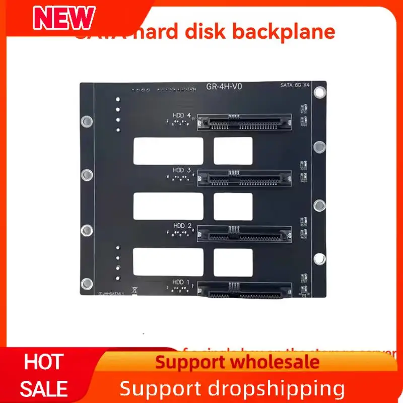 Superb SATA To 4-Disk SSD/HDD Adapter 6Gbps Server Expansion Card With 7/29P SATA Interface And 4D Power Supply For NAS Storage