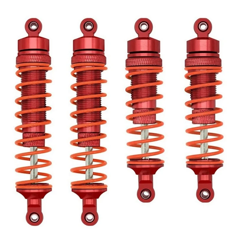 RC Car Front And Rear Shock Absorber For Traxxas Slash 4X4 VXL 2WD Rustler Stampede Hoss 1/10 RC Car Upgrades Parts Red