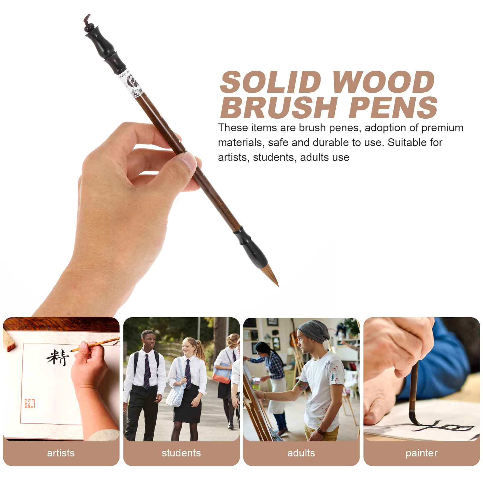 9 Pcs Calligraphy Brush Portable Pens Painting Multipurpose Creative Writing Ink