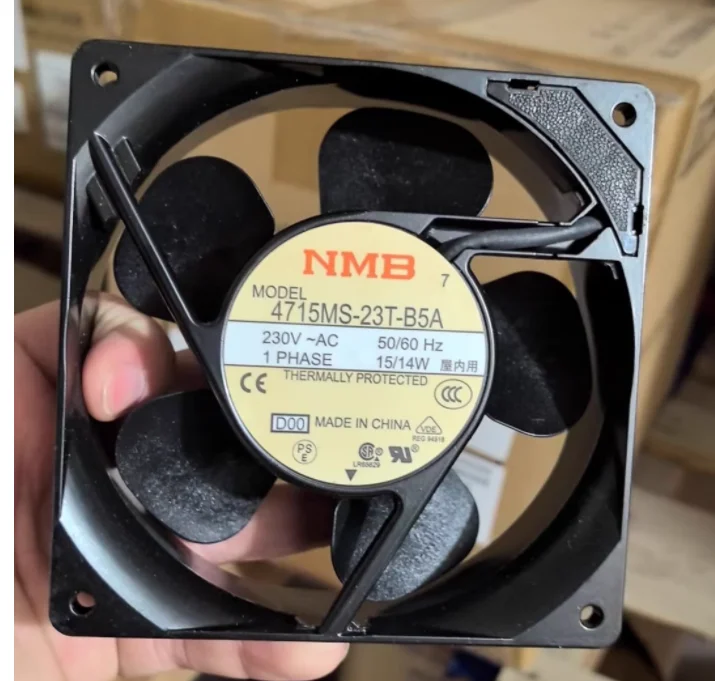 

NMB 4715MS-23T-B5A D00 Вентилятор охлаждения переменного тока 230 В 15 Вт 120x120x38 мм