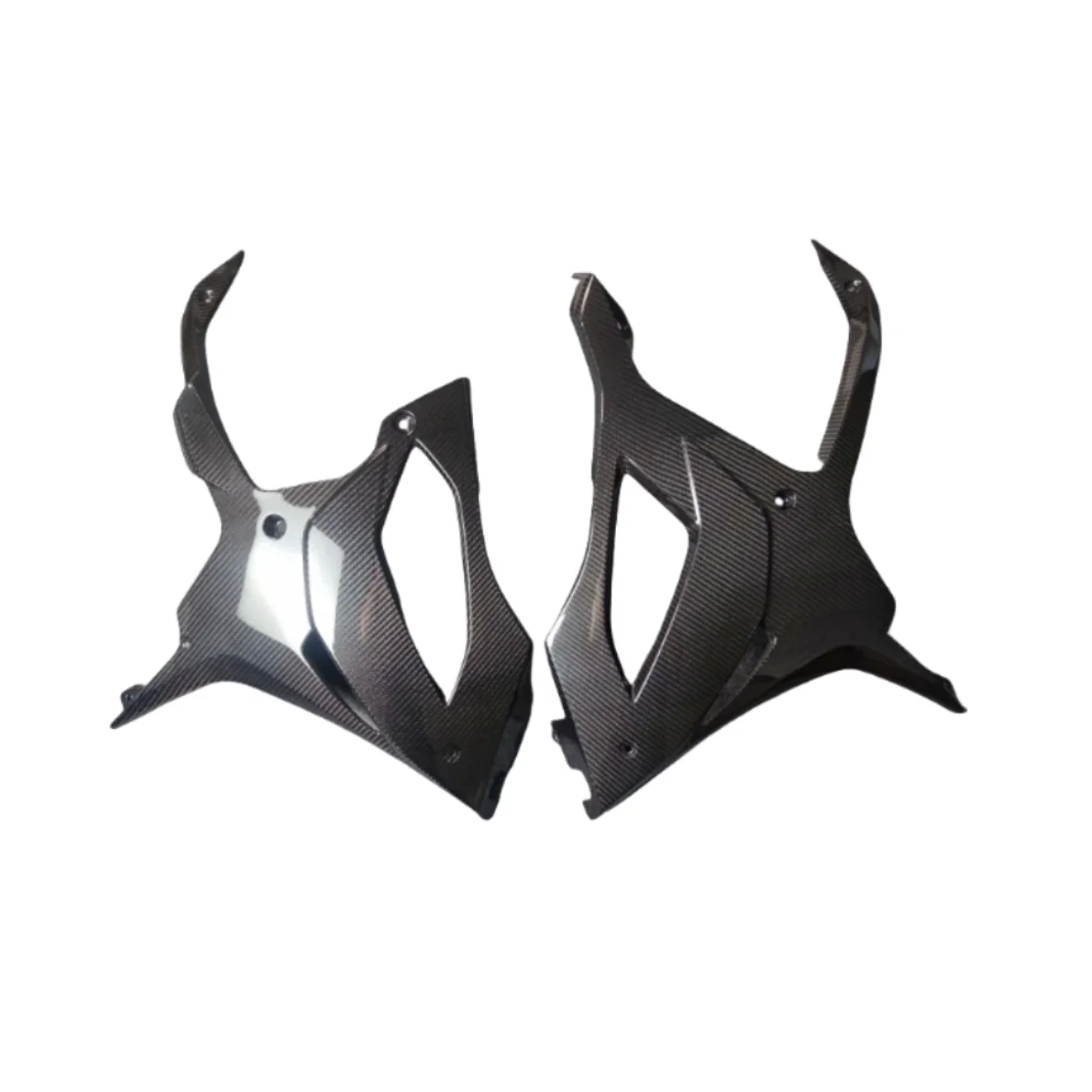 3K Carbon Fiber Lower Belly Pan Engine Exhaust Cover Fairing Kits for BMW S1000RR 2019 2020 2021 2022 Motorcycle Accessories - Image 2