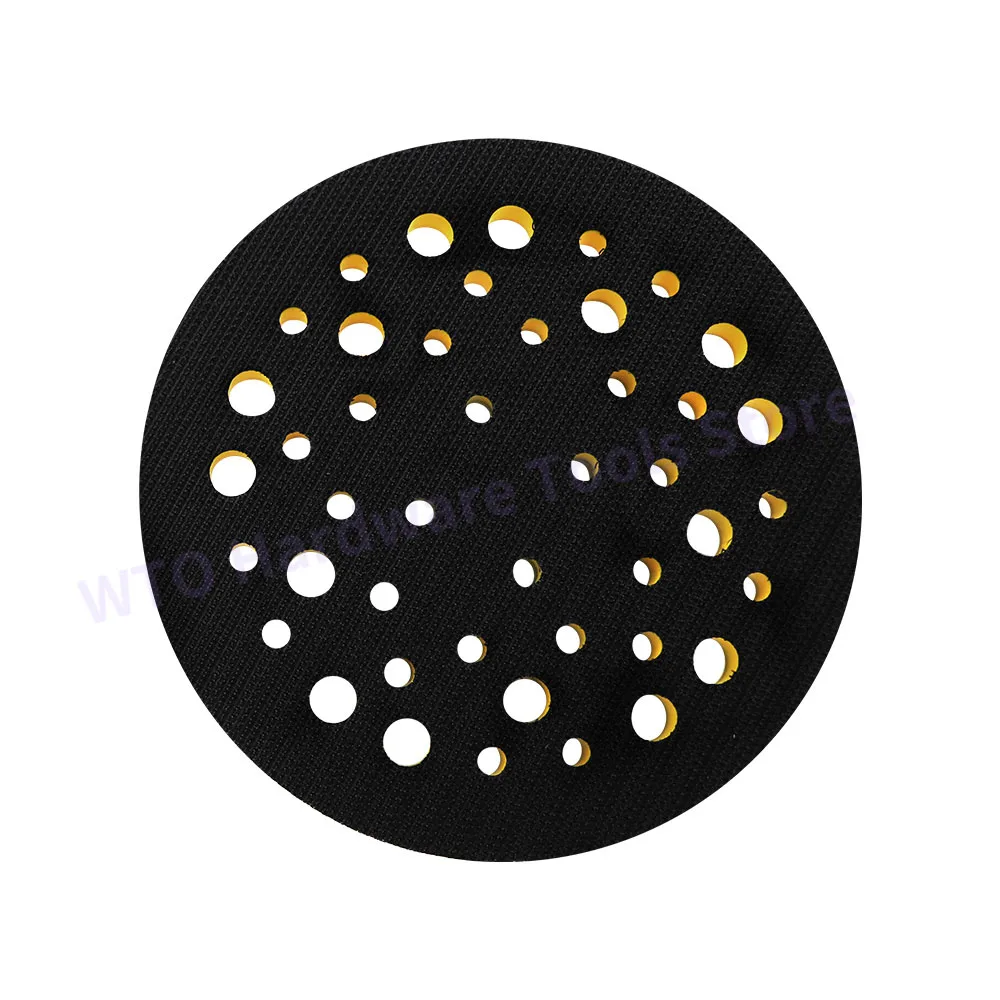 1PC 5 Inch Polishing Chassis Grinding Disc Tray Disc Base Pneumatic Sandpaper Machine Sticky Disc Accessories For MIRKA Sander