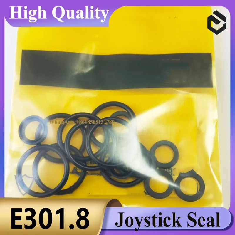 Joystick Seal Kit Pilot Valve Seal Kit for E70B E120B E200B E301.8 E307 E311 E312 E312D Excavator Repair Seal Kit
