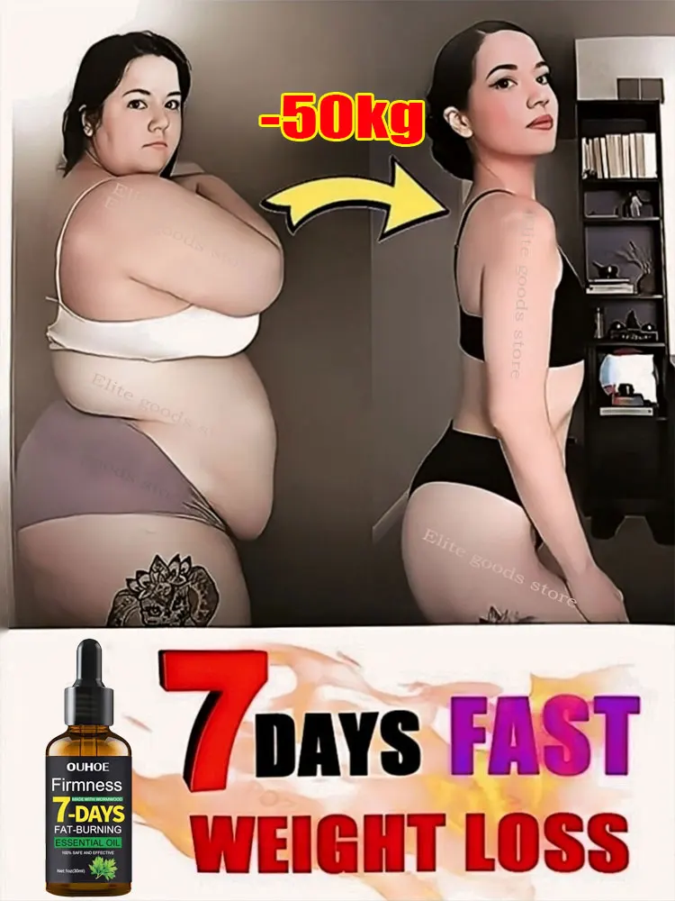 

EU Certified Fat Burning Slimming Oil - Natural Weight Loss & Detox Body Care for Belly Thighs, Vegan & Hypoallergenic Formula