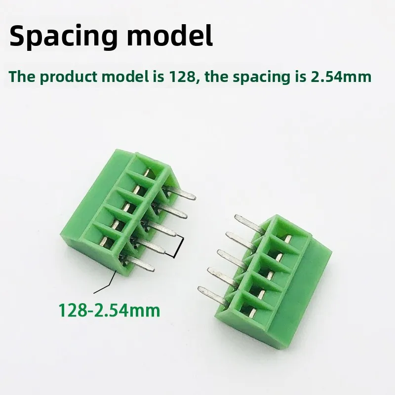 DG308 terminal 128 2.54mm pitch 120 screw type copper environmental protection 2P3P4P5P6P7P connector