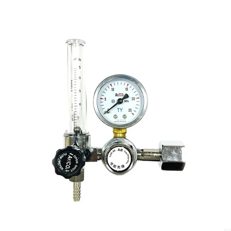 

Precise Argon Regulator CO2 Gas Flows Meter With Double Gauge For TIG MIG Welding Machine 0-25MPa Pressure Flows Control M4YD