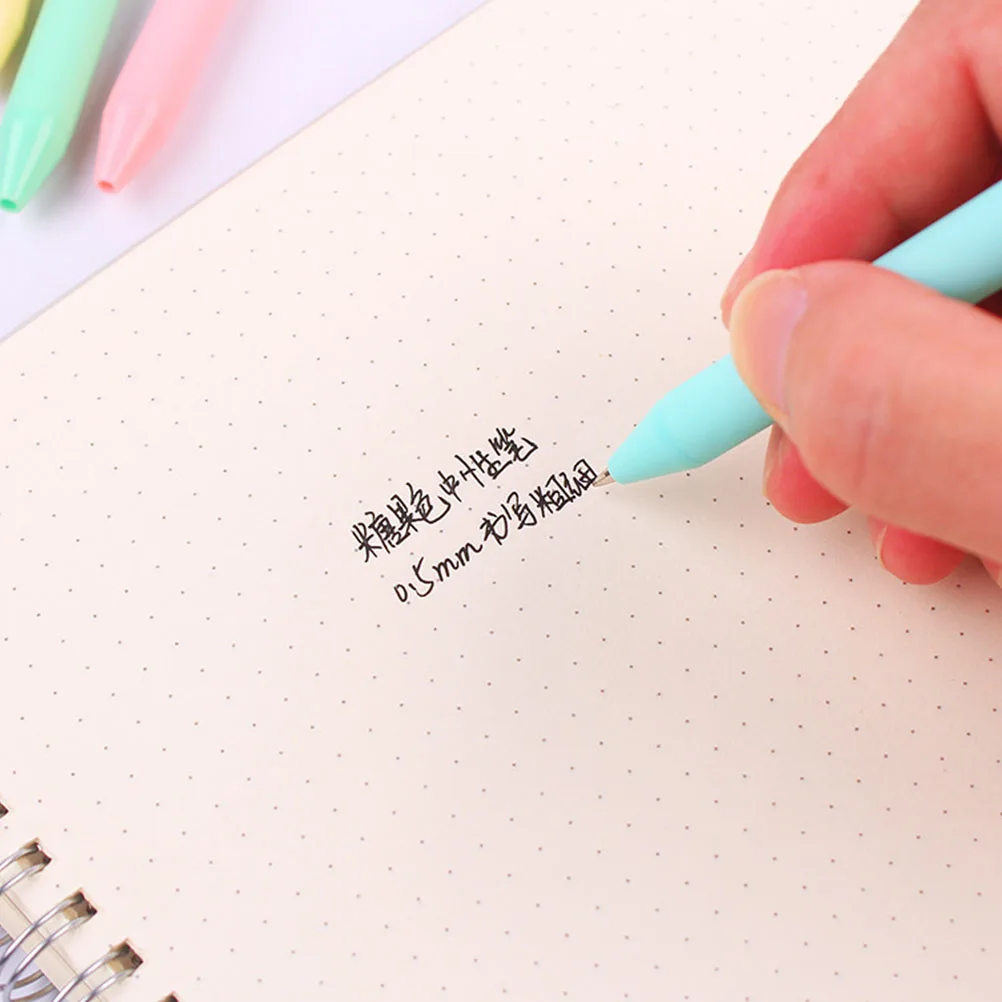 

20 Pcs Macaron Gel Pen Ball Point Pens Plastic Ballpoint Retractable Decorative Writing