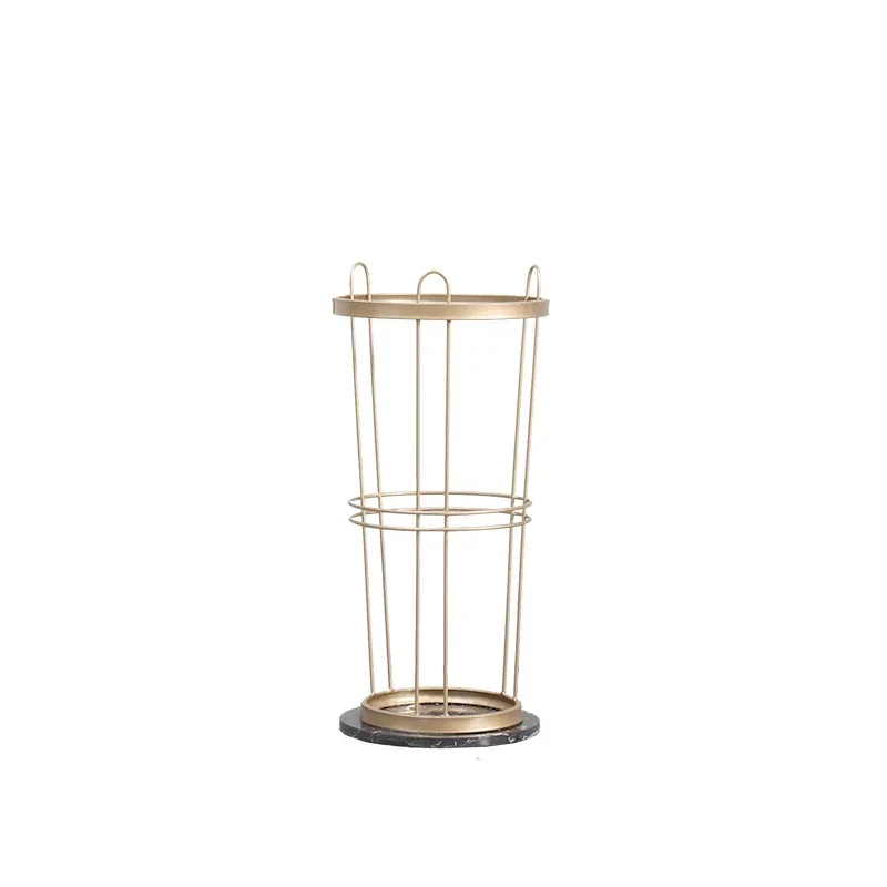 Nordic casa balde guarda-chuva suporte de metal luxo guarda-chuva suporte escritório dreno guarda sol praias produtos ao ar livre