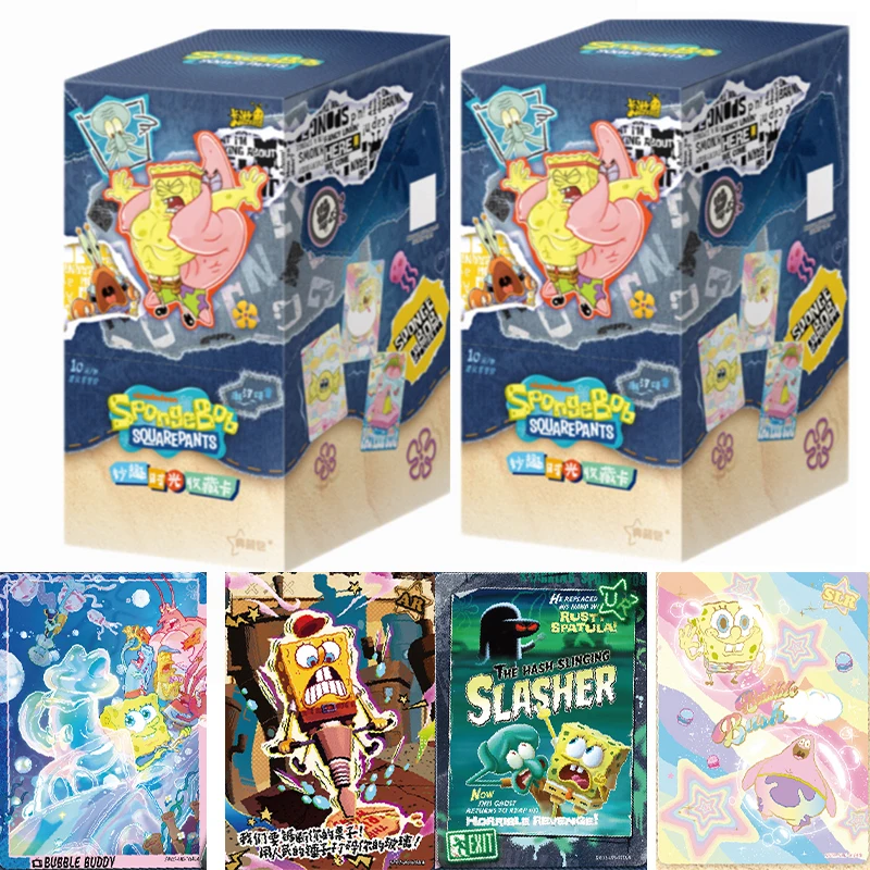 

KAYOU Genuine SpongeBob SquarePants Fun Time Collection Pack Series 2 - Patrick Star SE Anime Trading Cards Peripheral Gifts