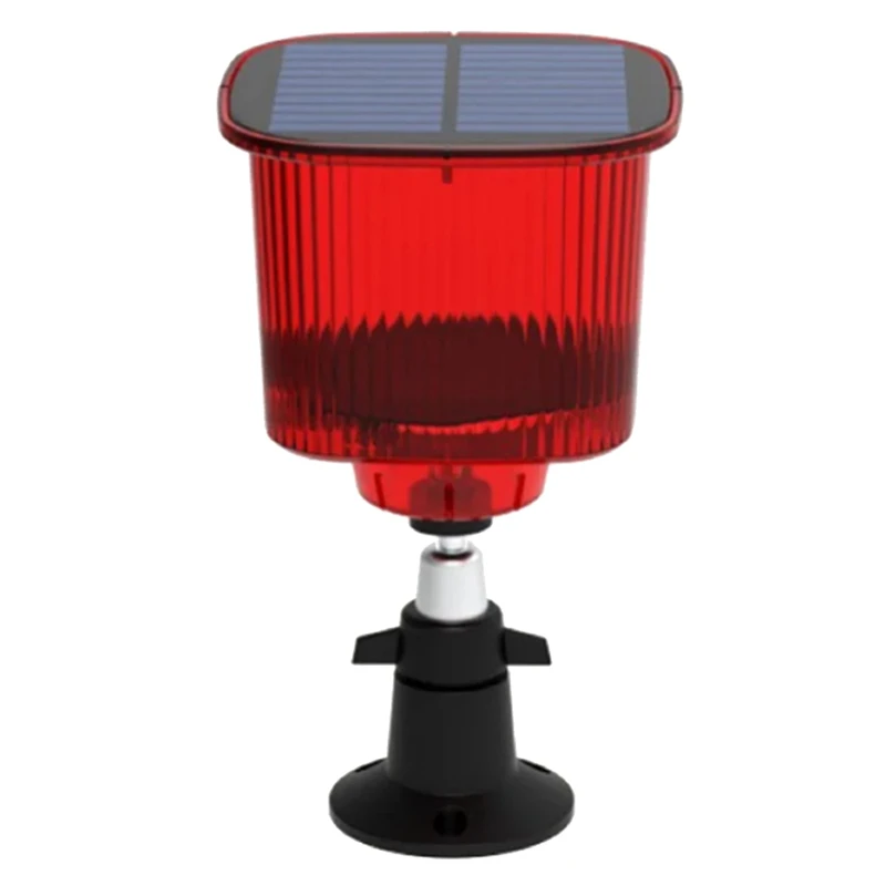 New Solar Bird Repeller, Timed Recording Loudspeaker, Sound And Light Alarm To Protect Rice Fields Or Orchards