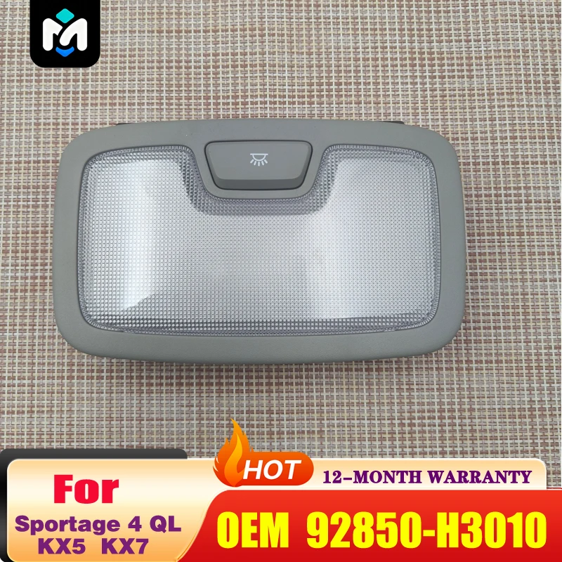 Car Reading Light switch for KI-A Sportage 4 QL KX5 KX7 2015-2019 Overhead Sunroof Lamp 92850H3010 92850-H3010