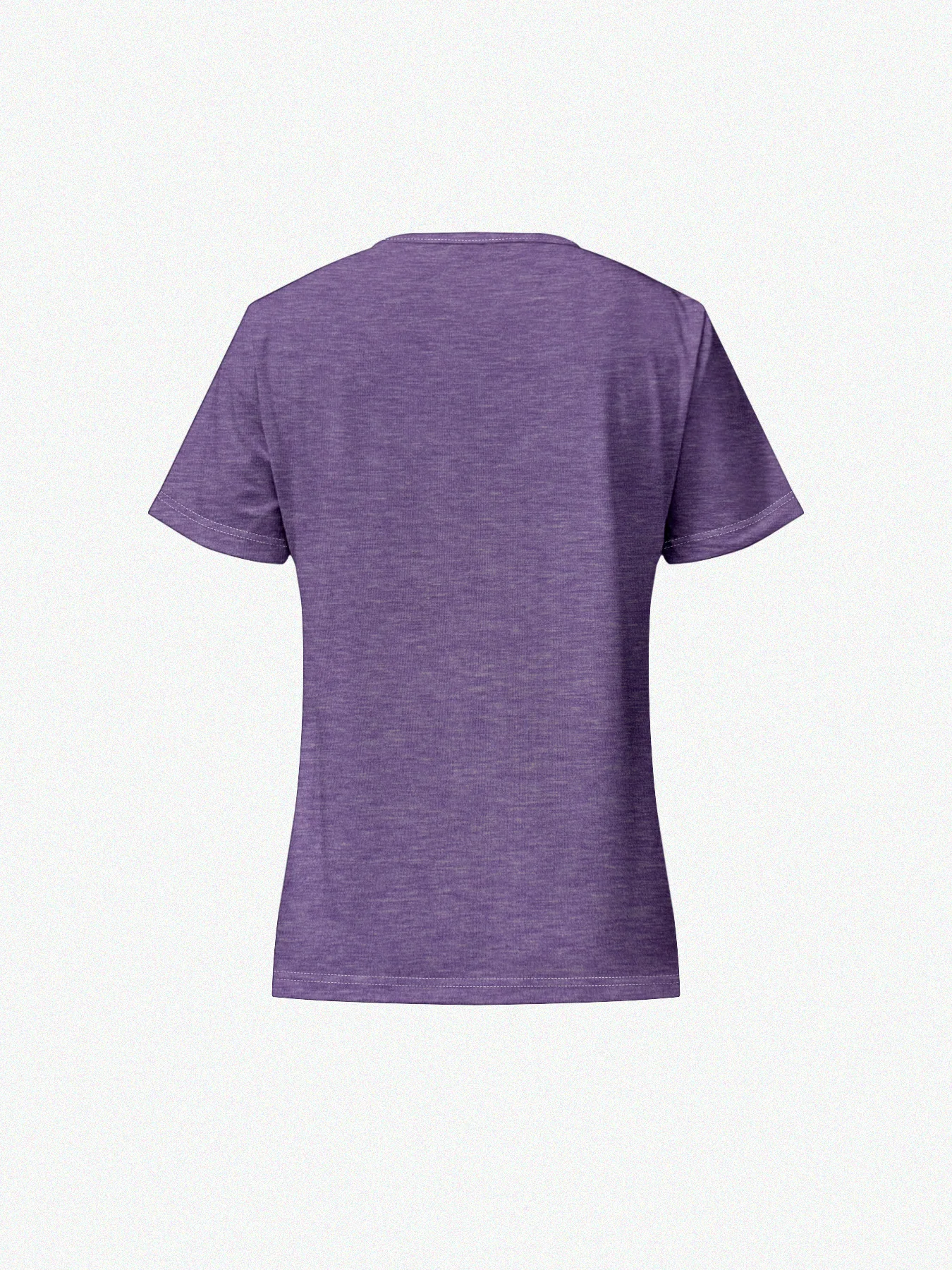 Sommer 2026 Neues Damen-T-Shirt mit V-Ausschnitt, Kurzarm, elegant, lässig, einfarbig, aus Baumwolle – Detail 8