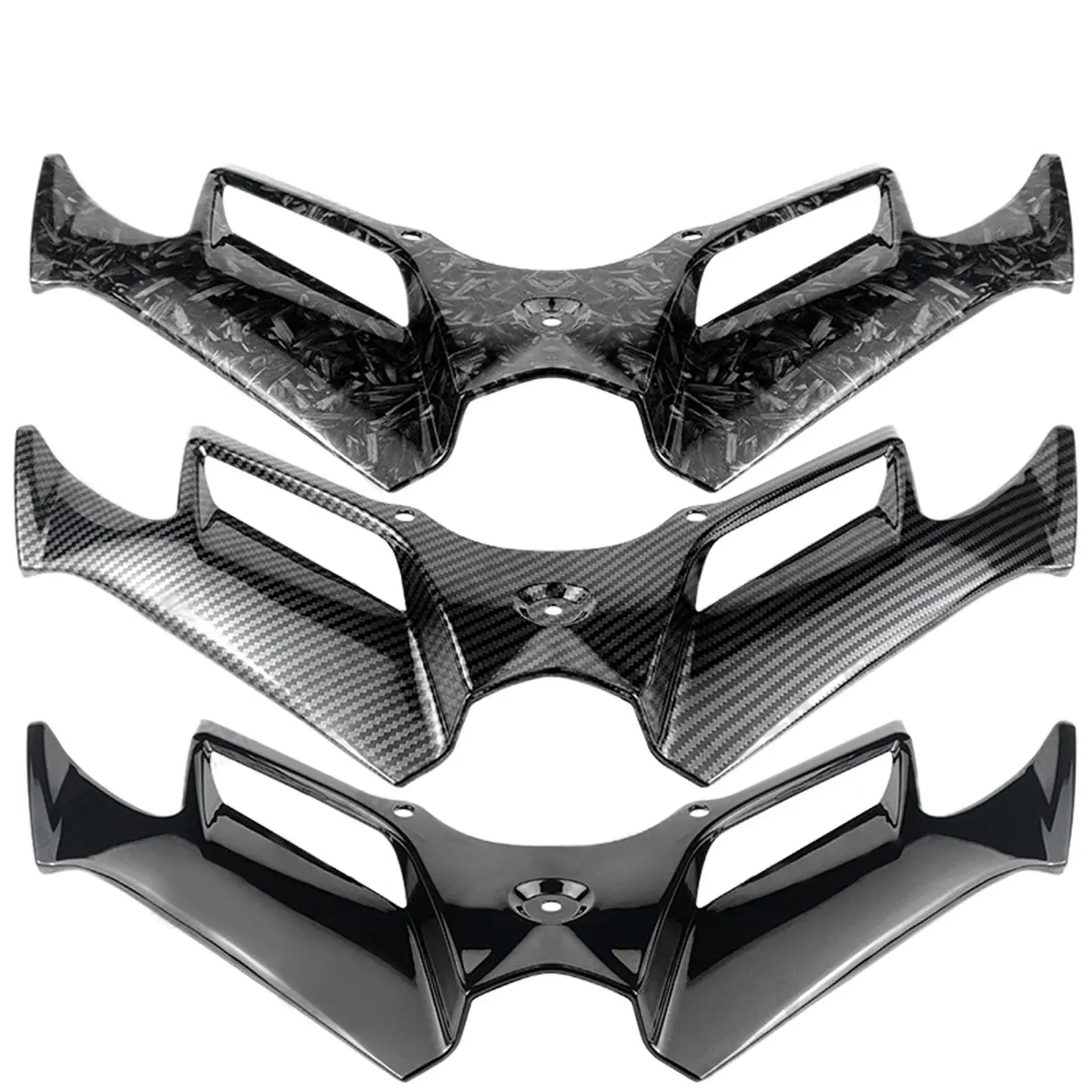 Przednia owiewka motocykla Winglet aerodynamiczna osłona skrzydła tapicerka Spoiler Winglet nadwozie Fairing dla Yamaha Nmax125 Nmax155
