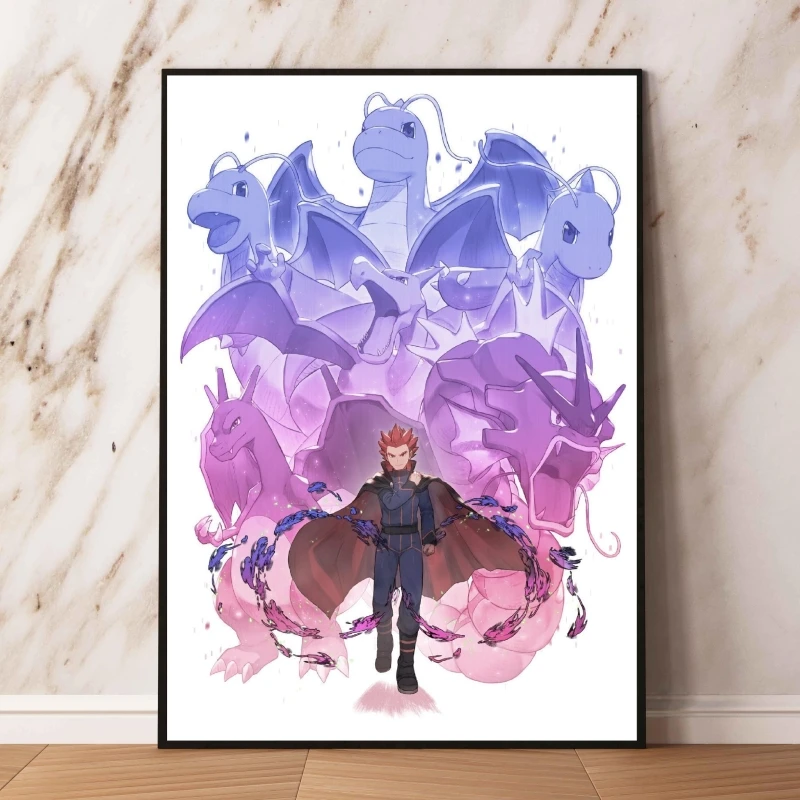 Posters and prints Pokemon Ash Ketchum Decoration Paintings Children Gifts Modern Living Room Modular Prints Decorative