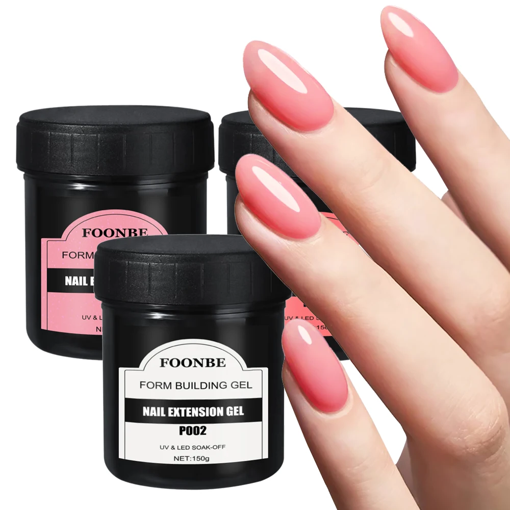 

150g Large Capacity Nail Extension Gel Acrylic Semi-Permanent UV/LED Building Gel Varnish For DIY Design Nail Art Extension Gel