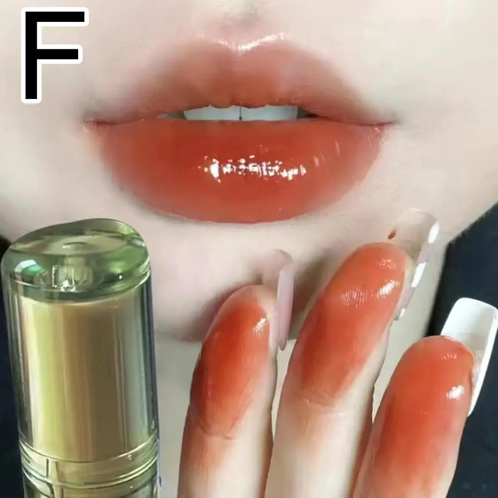 8 Colors Ice Tea Mirror Lip Glaze High Gloss Moisturizing Sexy Red Lip Tint Lipstick Makeup Long Lasting Lip Gloss Korean Makeup