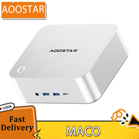 AOOSTAR MACO Mini PC, AMD Ryzen 7 H255 8 Cores Max 4.9GHz, 32GB DDR5 RAM 1TB SSD, WiFi 6 Bluetooth 5.2, Fingerprint Unlock