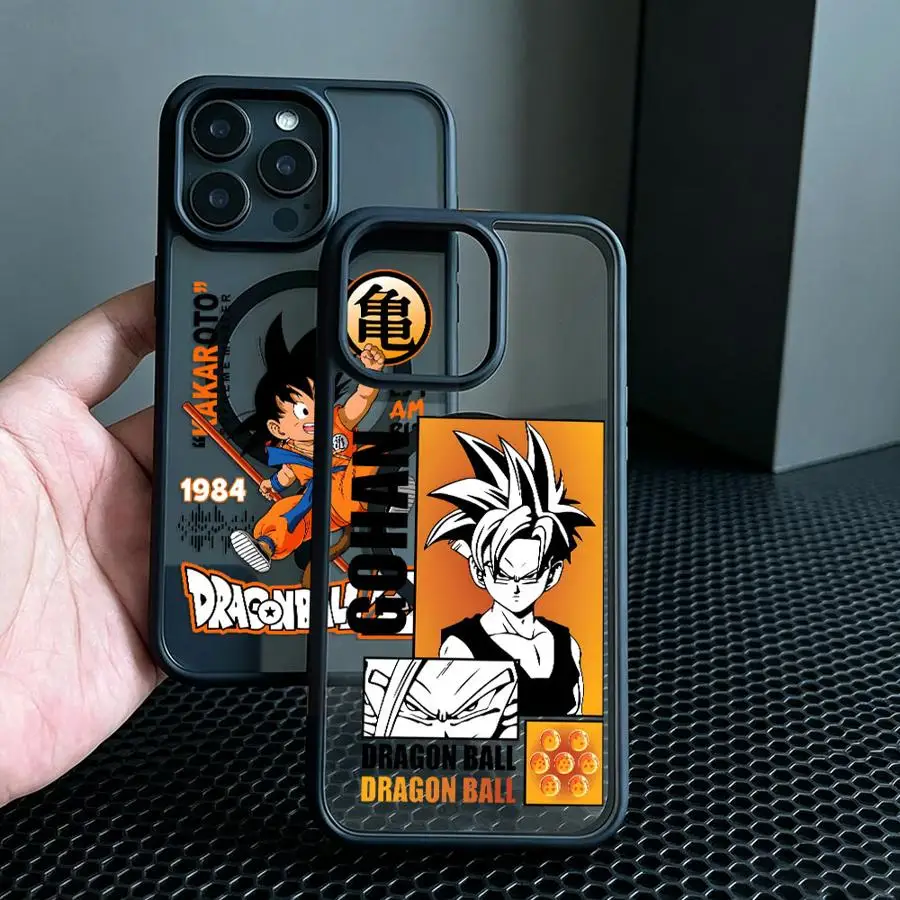 Dragon Ball Cute Son Goku Case for iPhone 18 17 Pro Max 13 Mini 15 16 Plus 14 17e 11 16e Air 12 Back Phone Cover view 3