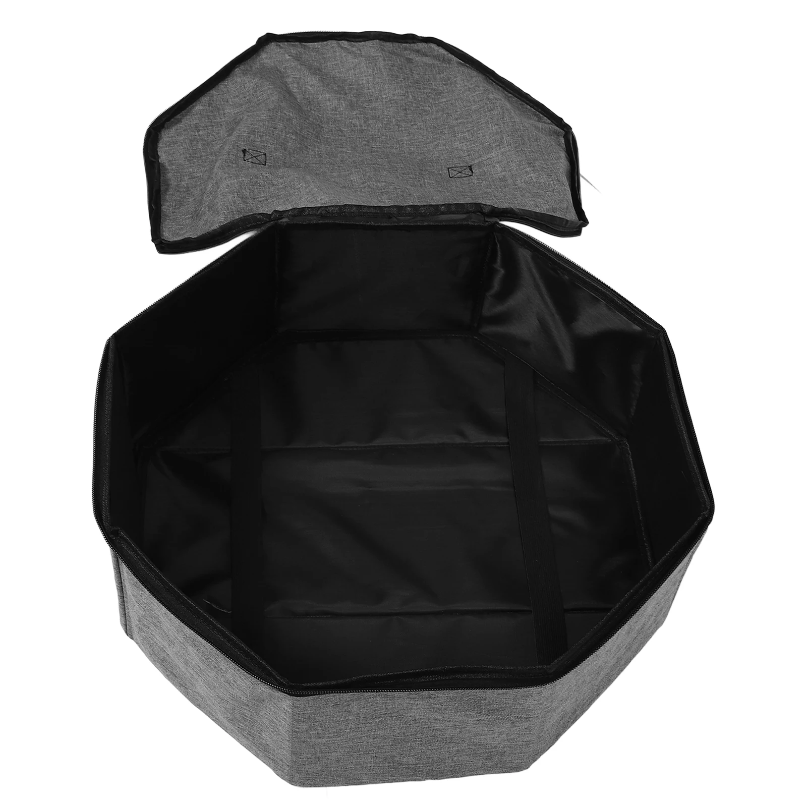 

Foldable Hat Storage Bag Handle Large Capacity for Hats Baseball Caps Men Women ganizer Travel Case Dark Grey Portable