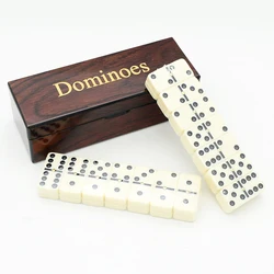 28 Pieces/set of Dominoes, Board Toys Travel Table Games, Children's Chess, Multiplayer Party Games, Square Domino Mahjong Games