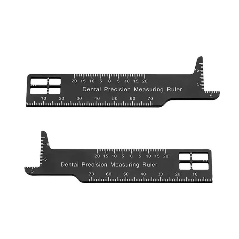 Dental Precise Measuring Ruler 1Pc Medical Endodontic Tool for Tooth Gap Measurement Dental Clinic Daily Photography Use