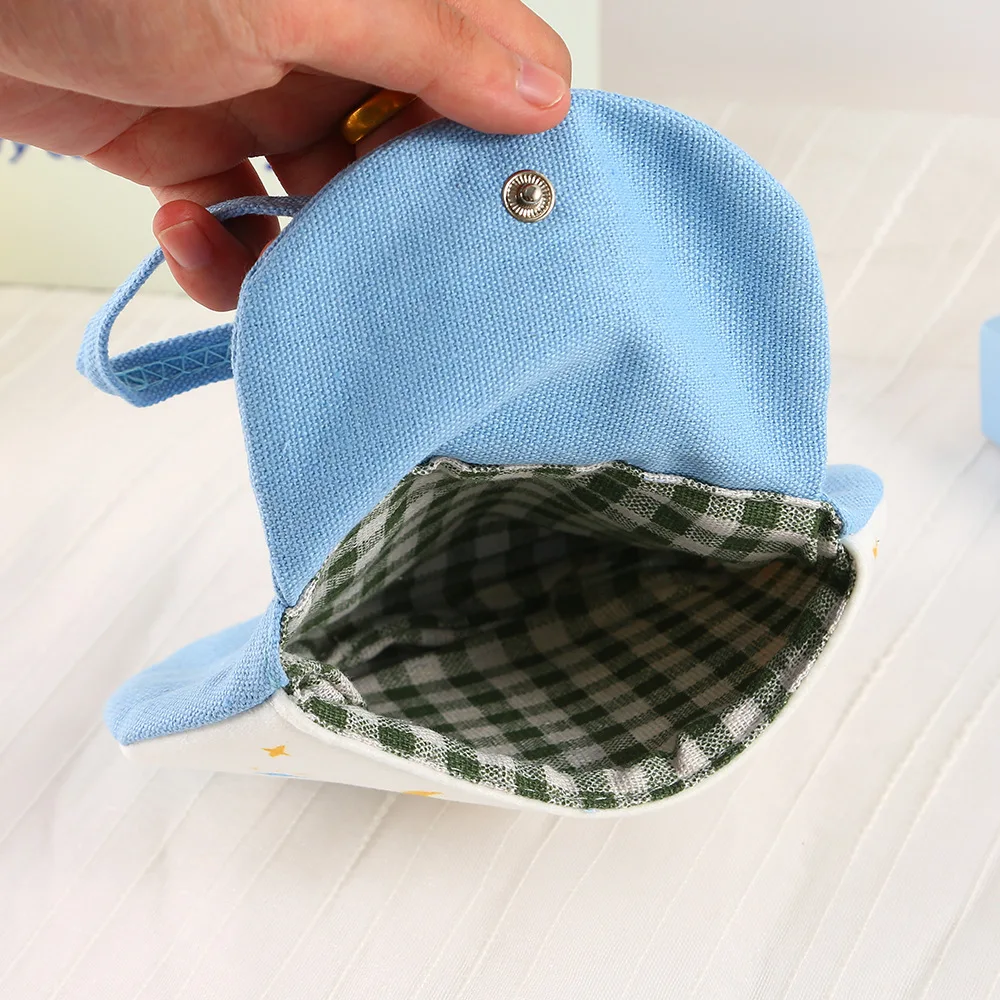 Tas Mini Lucu Portabel untuk Penyimpanan, Dompet Koin, Kunci, Kosmetik, dan Perlengkapan Menstruasi untuk Wanita