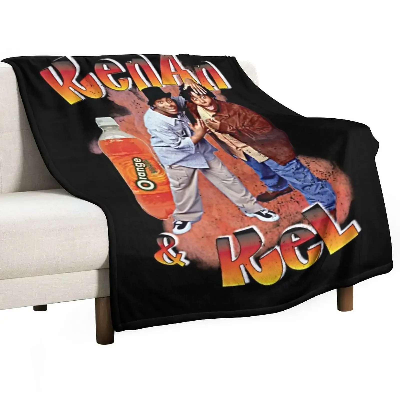 Kenan and Kel T-Shirt Throw Blanket Camping Sofa Throw Blankets