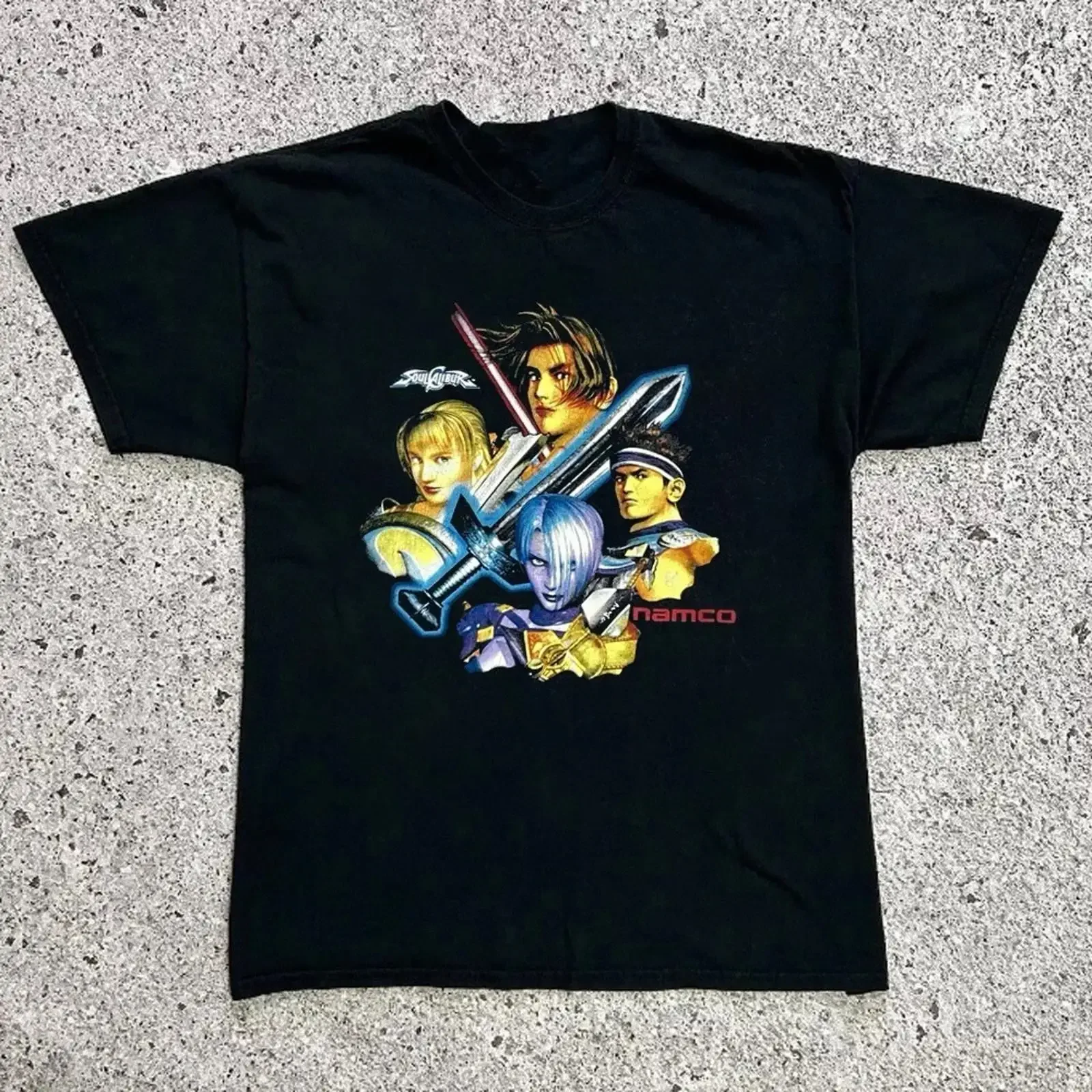 Vintage 90's Soul Calibur Fighting Video Game S 5XL T Shirt ILS281 vintage Washed Comfortable fashion Top For Everyday Wear