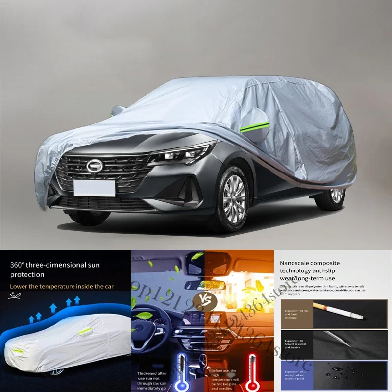 

For Trumpchi GA4 fit Outdoor Protection Full Car Covers Snow Cover Sunshade Waterproof Dustproof Exterior Car cover protection