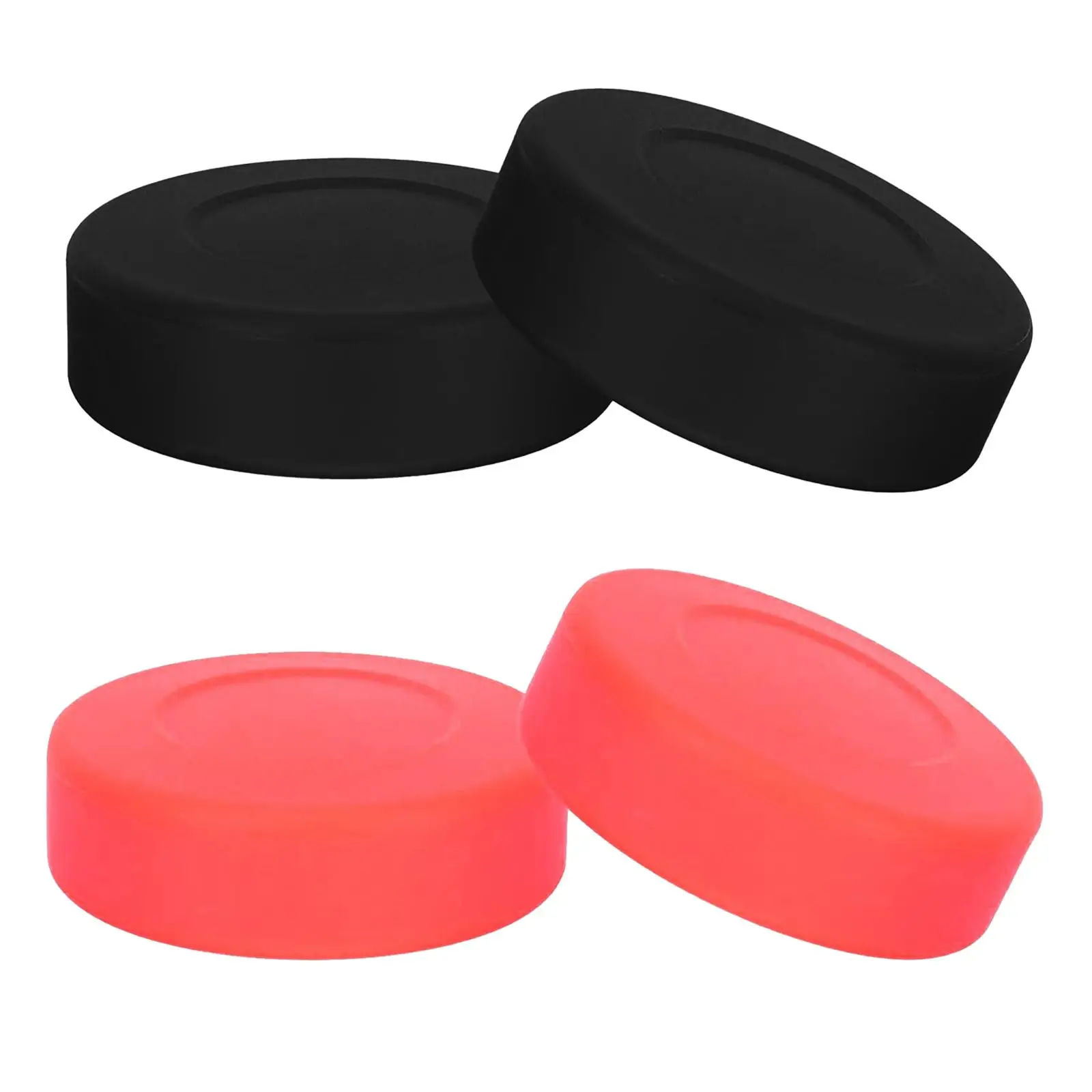 

2Pcs Ice Hockey Puck Smooth Sturdy Hockey Ball for Adults Athletes Teenagers