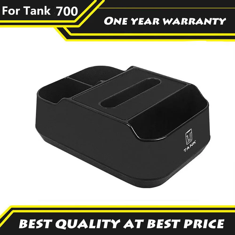 

Fit For Tank 700HI4-T 2024 2025 Central Control Armrest Box Storage Box In Car Tissue Box Water Cup Holder Storage Supplies