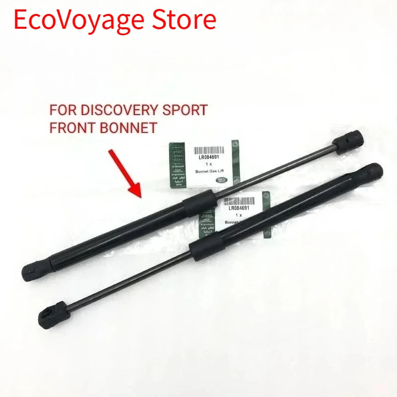 LR084691 LR058829 FK7216C826AC New 2 pieces of Bonnet Gas Lifts for Land Rover Discovery Sport 2015 - 2020 Front Hood Gas Spring