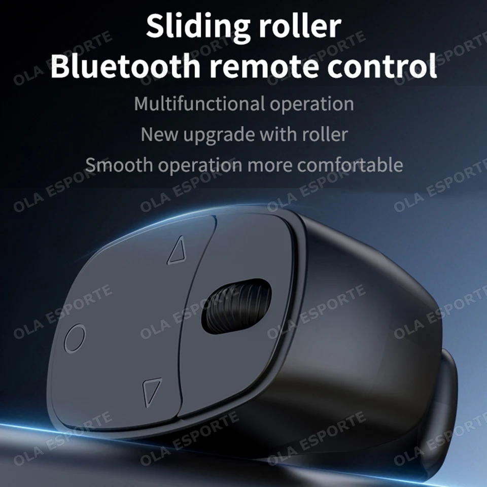 Роликовое кольцо на кончике пальца, пульт дистанционного управления, беспроводной Bluetooth, мобильное видео для селфи, автоматический держатель для страниц, скрытый держатель для телефона, переворачиватель