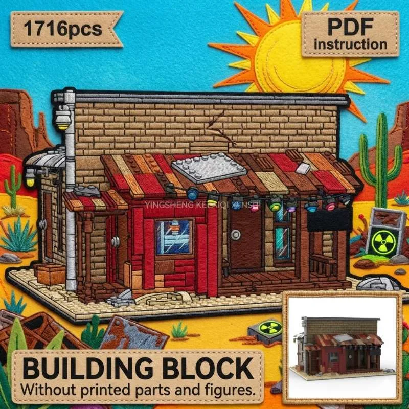 

Конструктор Falowt Mini Shop House: Ретро-архитектура городской улицы