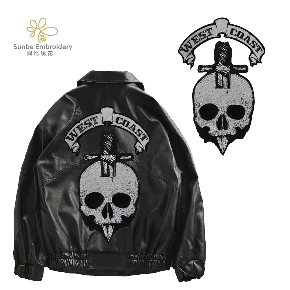 Dagger Skull Embroi…