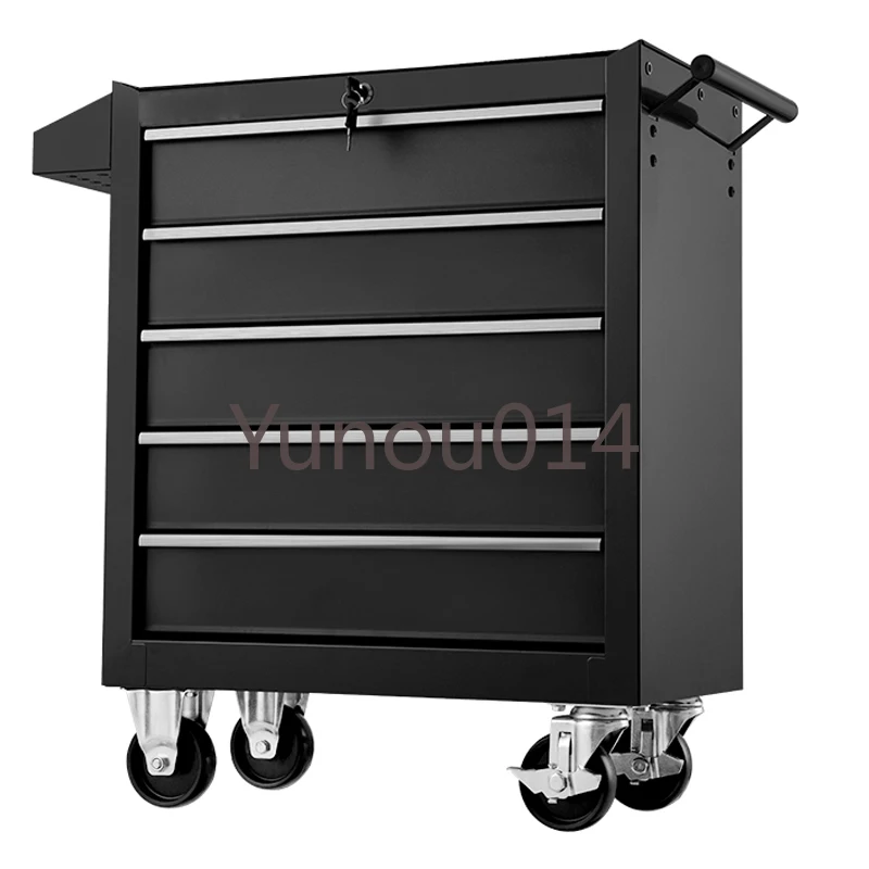 Multifunctional Metal Tool Cart, Small Trolley, Auto Repair Drawer, Hardware Repair Shop Tool Cabinet, DA25