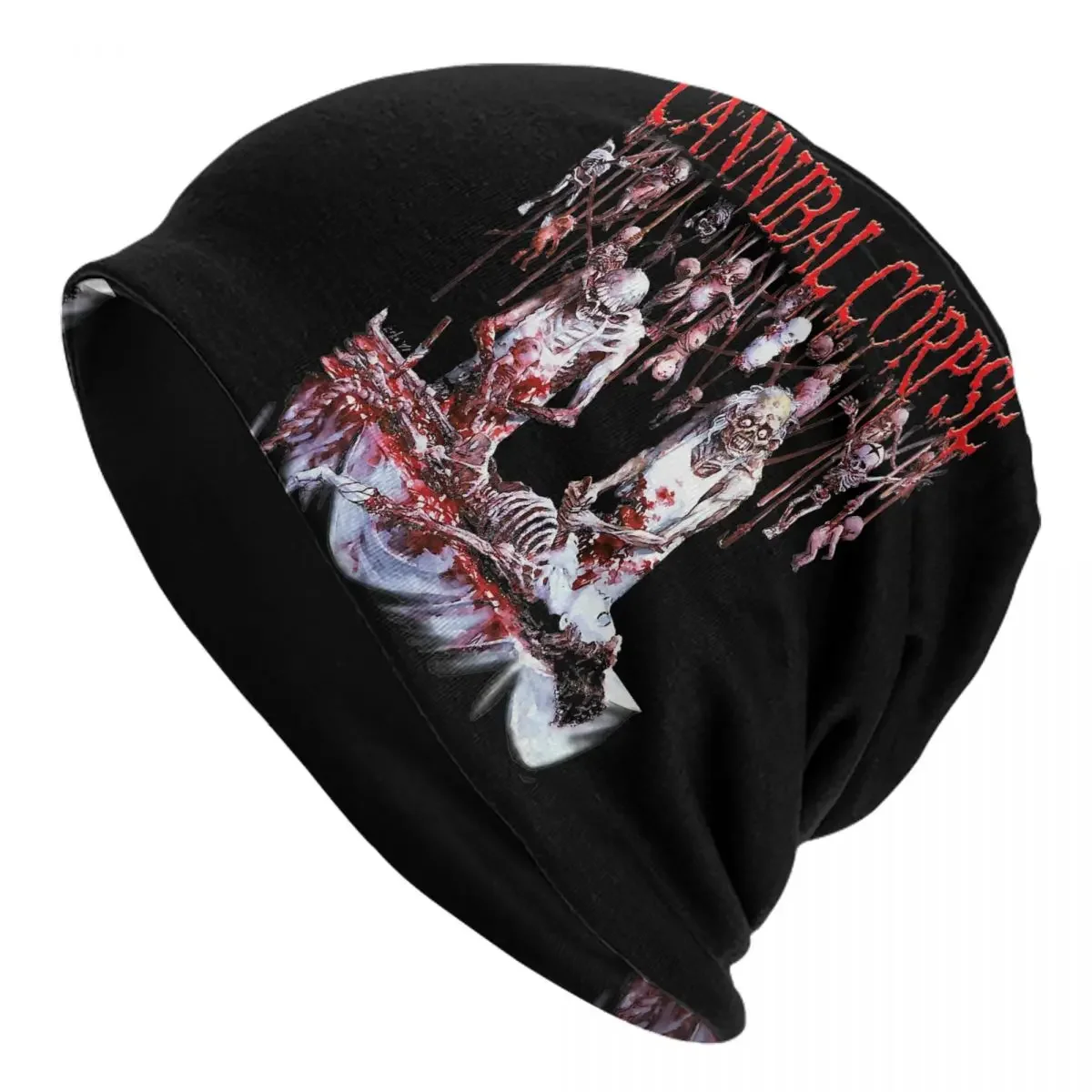 Unique Design Cannibal Corpse Heavy Metal Band Bonnet Knit Hat Accessories Autumn Winter Warm Beanies Skullies Women Men