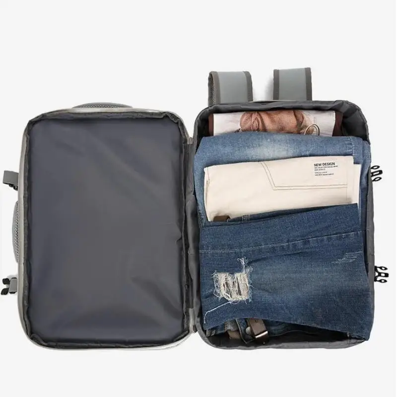 Großer Multifunktions-Lade-Rucksack mit Erweiterungsmöglichkeit für Geschäftsreisen und Computer – Detail 11