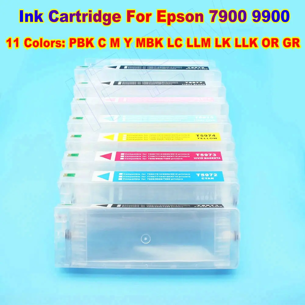 

700ml 7900 9900 внешние чернила для принтера Epson Stylus Pro 7890 9890 7908 9908 7910 9700 7700