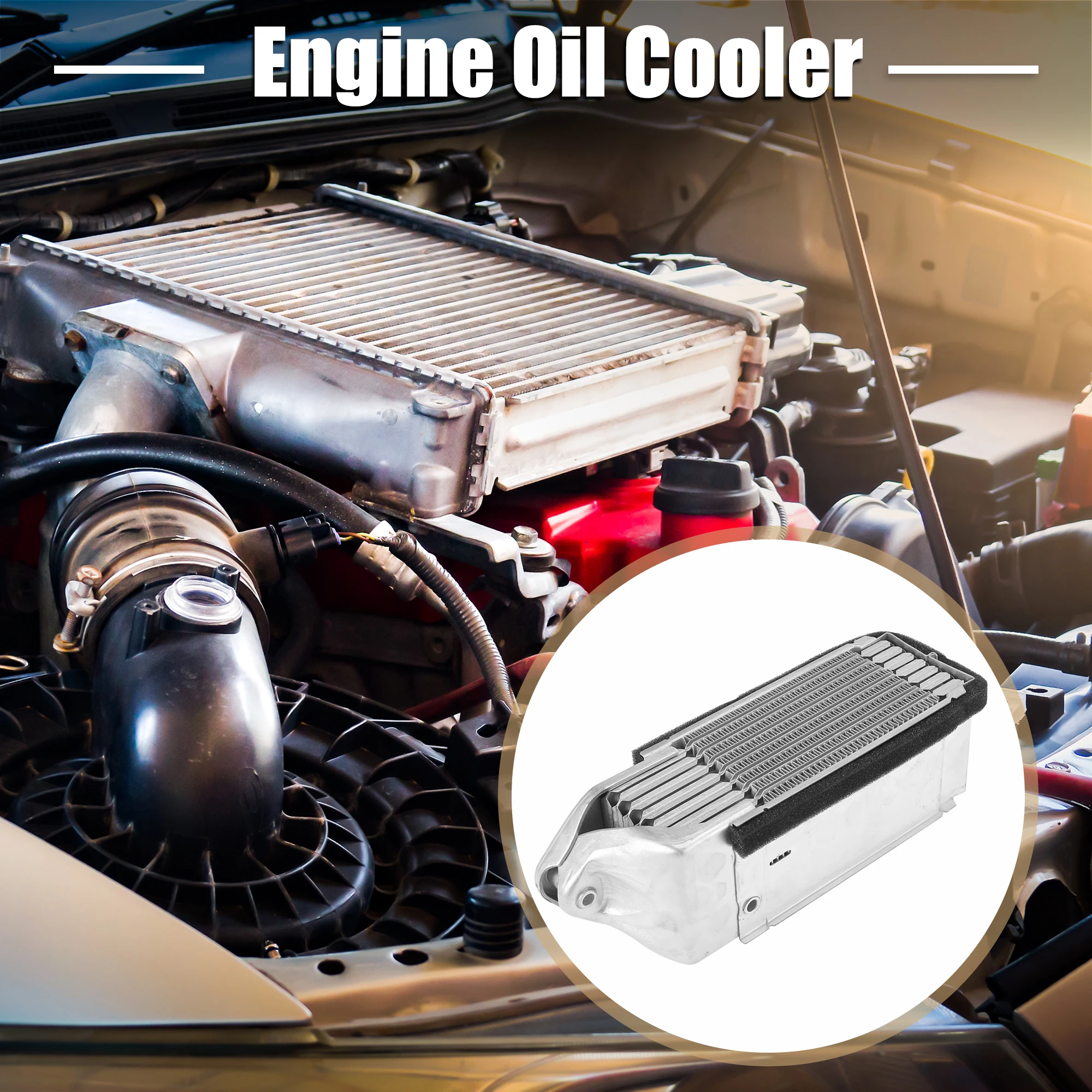 UXCELL 021117021B Automatic Engine Oil Cooler for Volkswagen Transporter 1972-1979