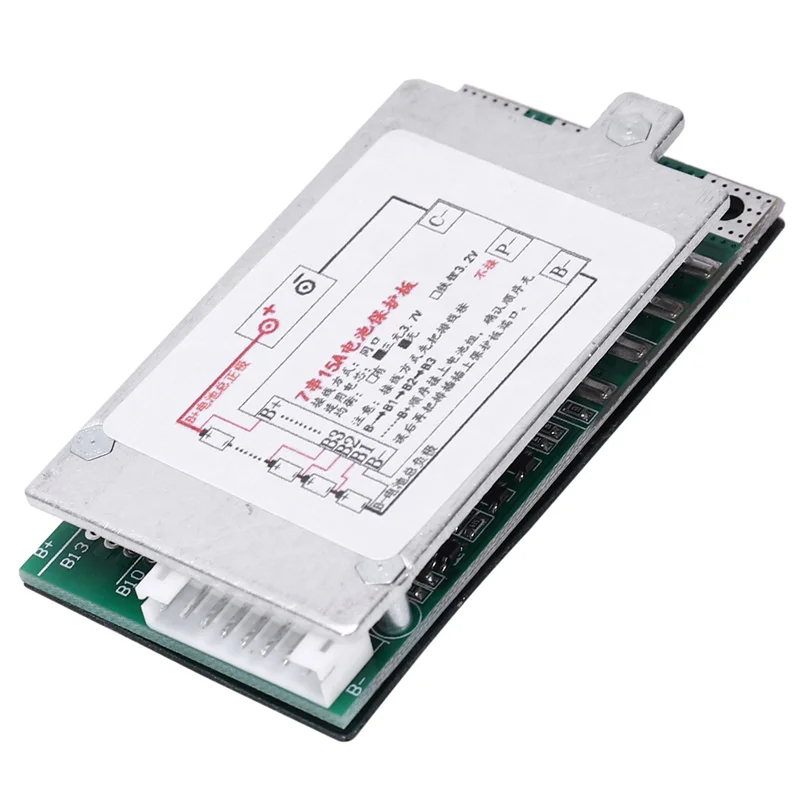 

4X 7S 24V 15A плата защиты литий-литиевой батареи BMS печатная плата для электрического скутера E-B60B