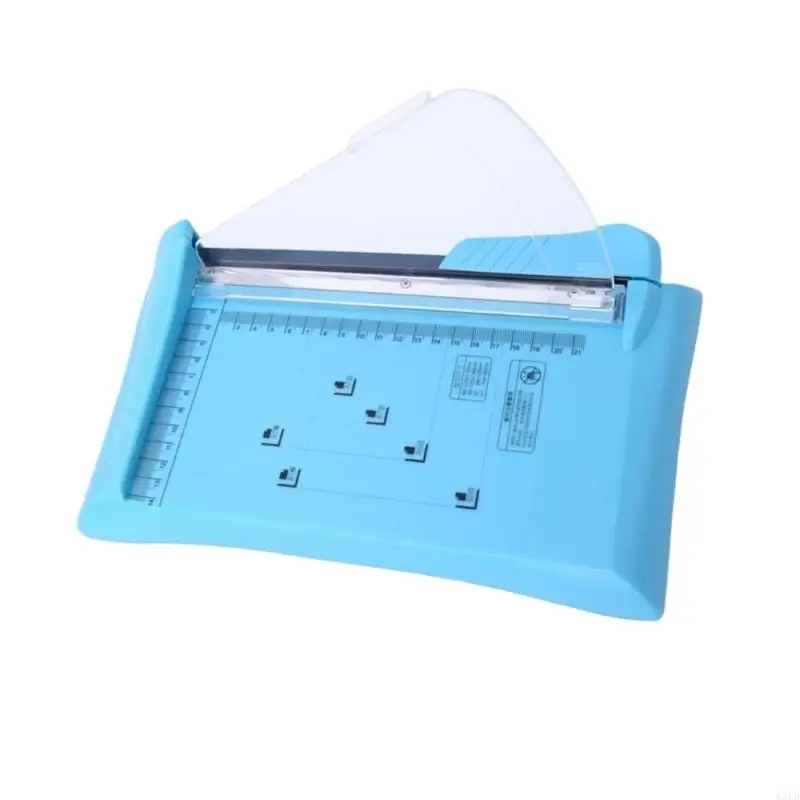 Plastic High Efficiency Lightweight Paper Cutter Portable Photo Paper Cutter with Ruler Cutter Trimmer Office Supplies R2LB