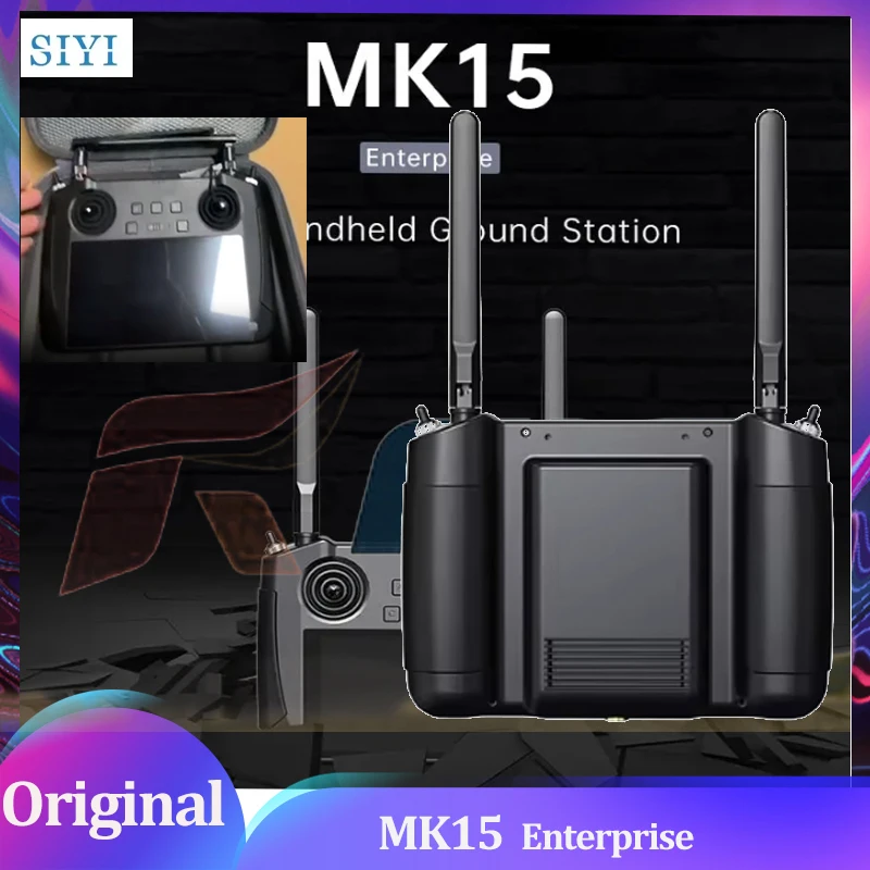 

SIYI MK15 Enterprise Remote Controller Smart Controller with 5.5 Inch LCD Touchscreen Full HD FPV for UAV UGV USV CE