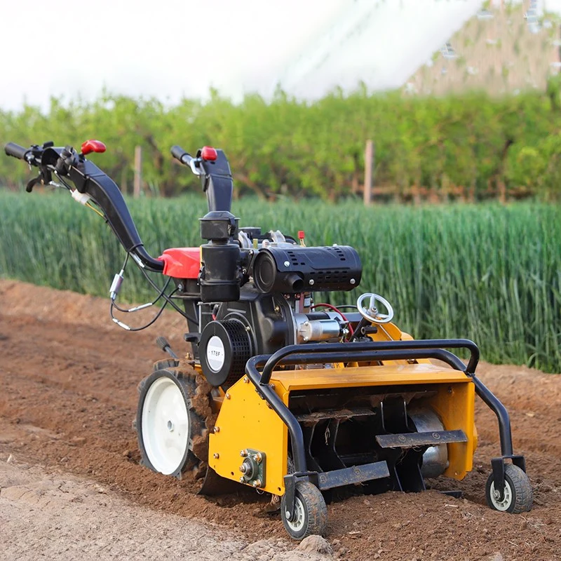 

Micro Tiller Weed Brush Machine Rotary Tiller Cultivator Hand Held Weeding Machine Weed Cutting Machine