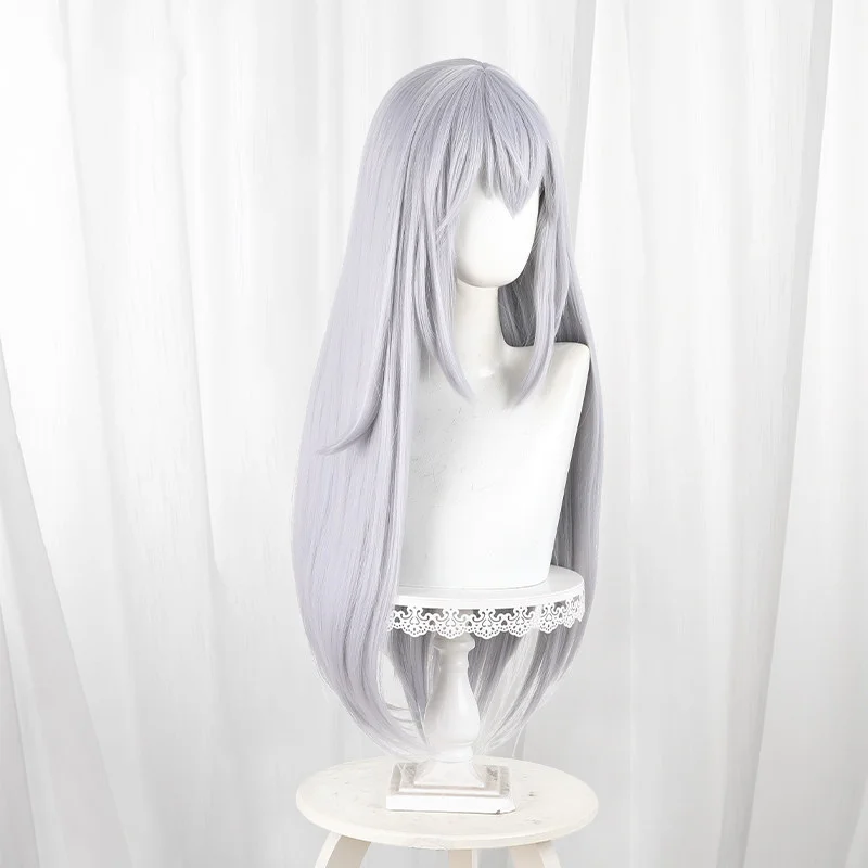 วิกผมคอสเพลย์ Game Pretty Derby Tamamo Cross สีขาวไลท์นิ่ง ยาว สีเทา สำหรับงานคอมิคอน ฮาโลว์มัส ปาร์ตี้ สำหรับผู้ใหญ่ ทั้งผู้หญิงและผู้ชาย