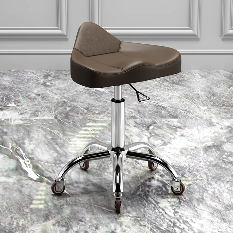 

Professional Adjustable Salon Chair Swivel Barber Stylist Stool for Hairdressing Commercial Furniture Ergonomic Beauty Stool