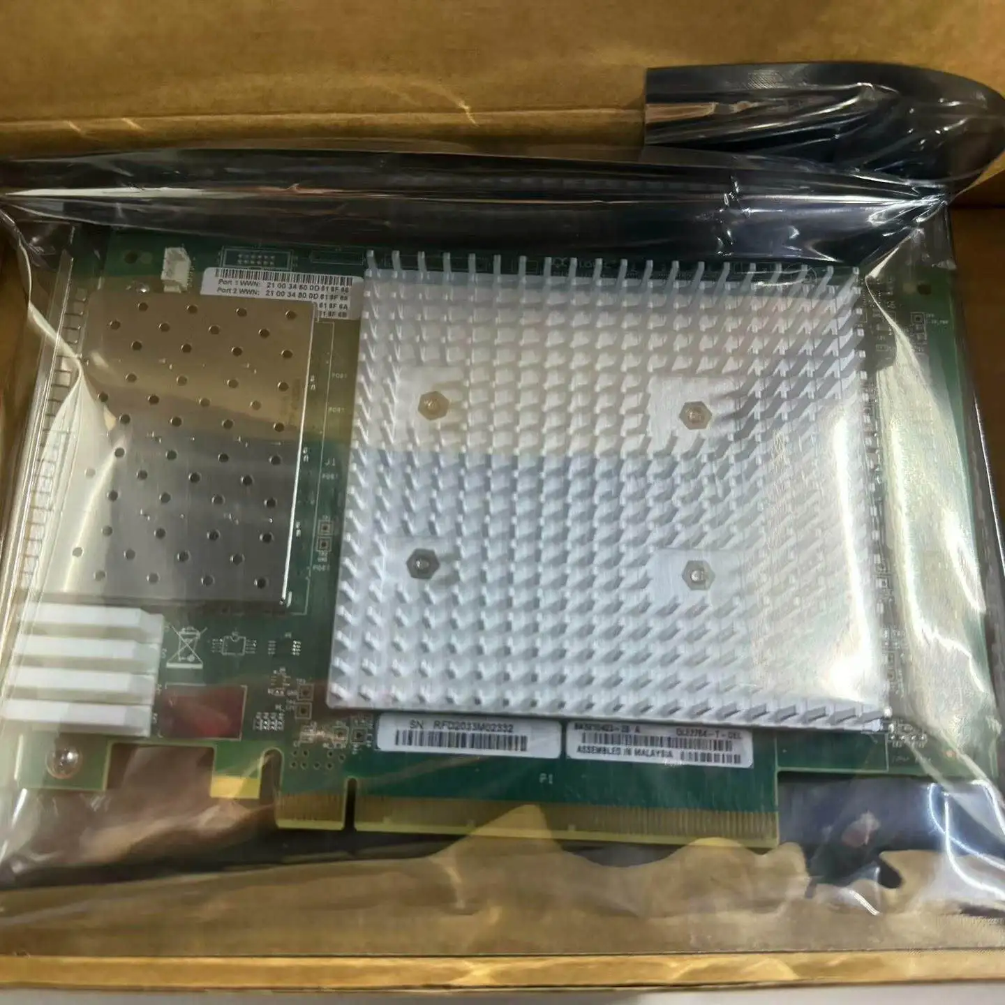 Qlogic QLE2764 QLE2764S-DEL 32Gb Quad Port HBA Fibre Channel Bus Card