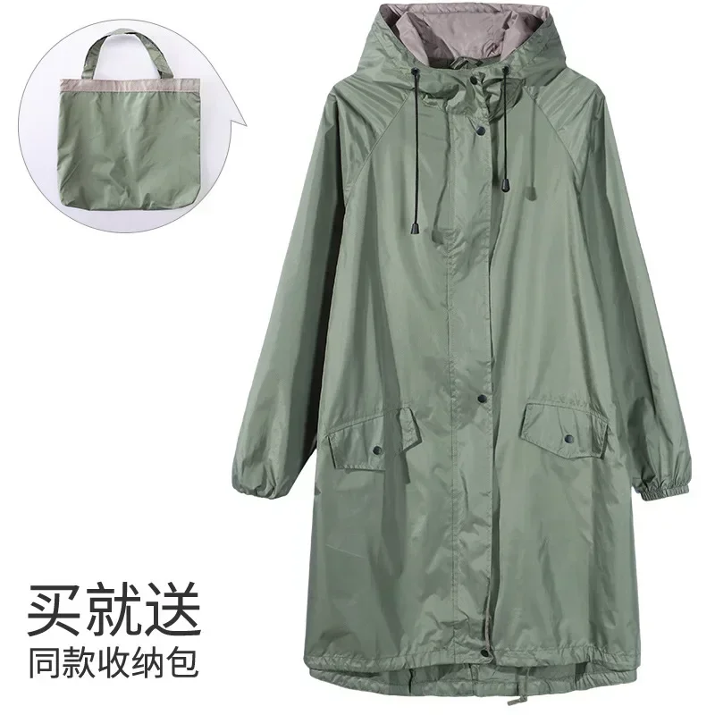 One Size Breathable Women Raincoat Lightweight Rain Coat Poncho Ladies Waterproof Men Raincoats Adults Windproof Cloak