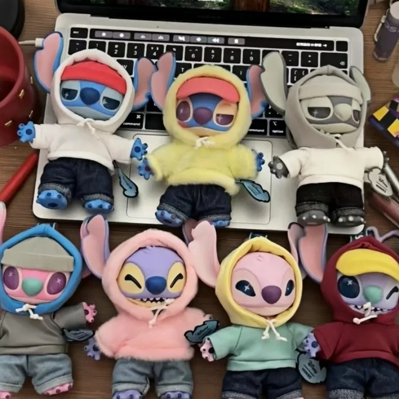 Echte Stich Gen Z Street Serie Blind Box Figur Nette Vinyl Puppe Anhänger Plüsch Überraschung Tasche Spielzeug Kinder Handgemachte Ornament Geschenk