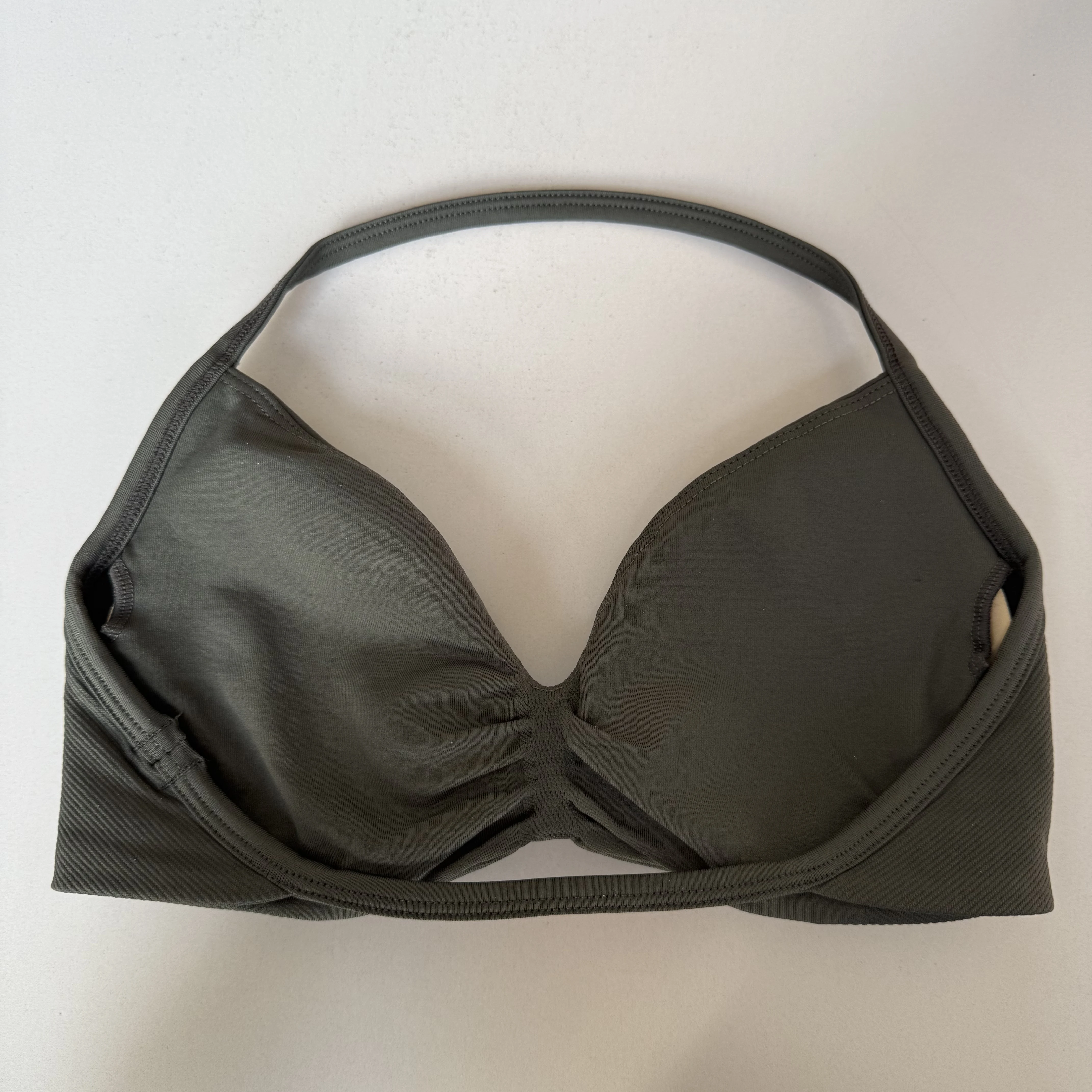 Sexy Neckholder-Sport-BH mit schönem Rücken, hoher Taille, pfirsichfarben, Shorts-Anzug, Pilates, Yoga-Weste, Trainings-Fitness-BH-Set – Detail 19
